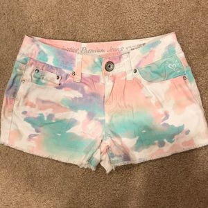 Justice girls shorts size 8